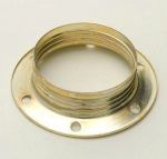 Brass Shade Ring for ES E27 Light Bulb Lamp holders with Threaded sleeve 40mm